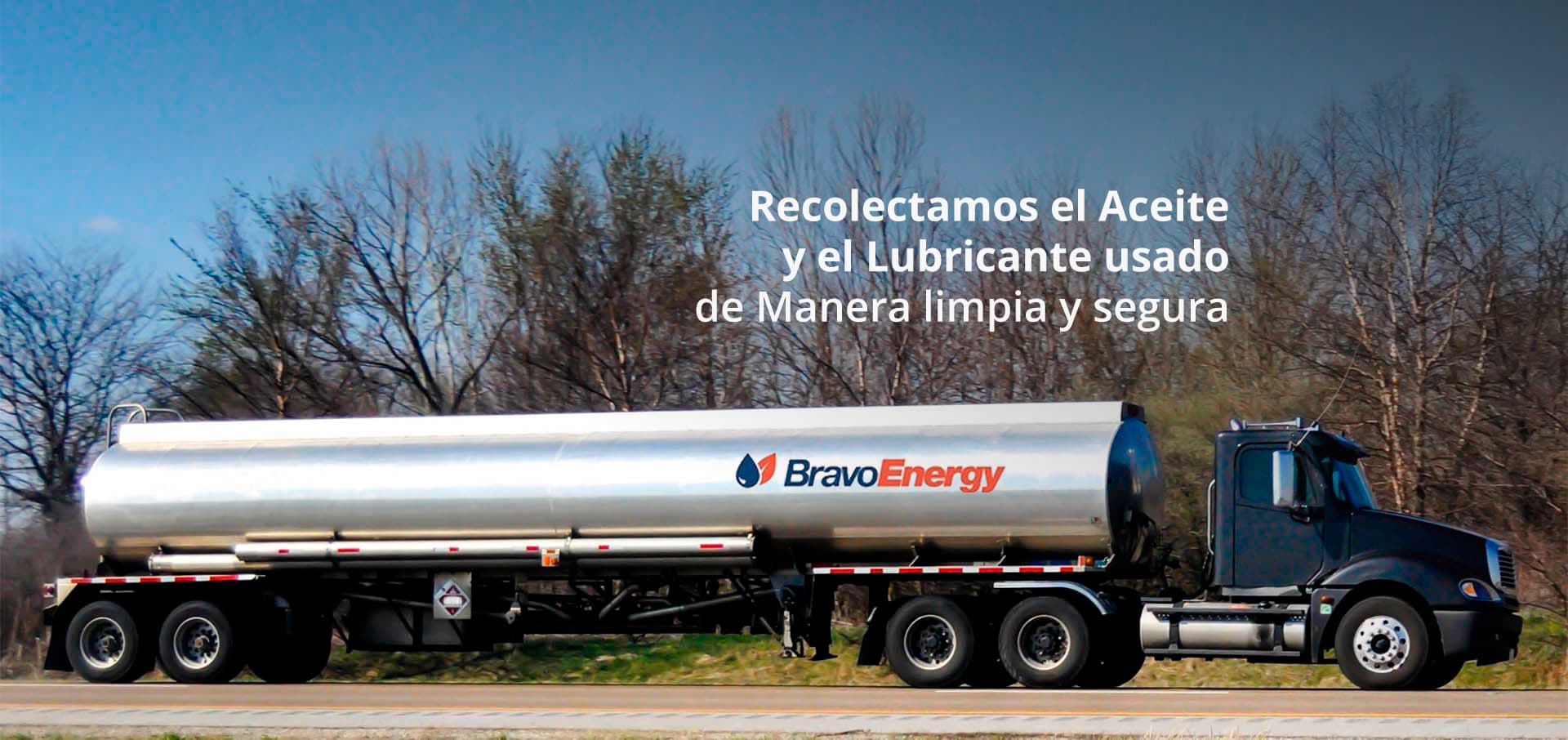 Camión de retiro de aceites usados
